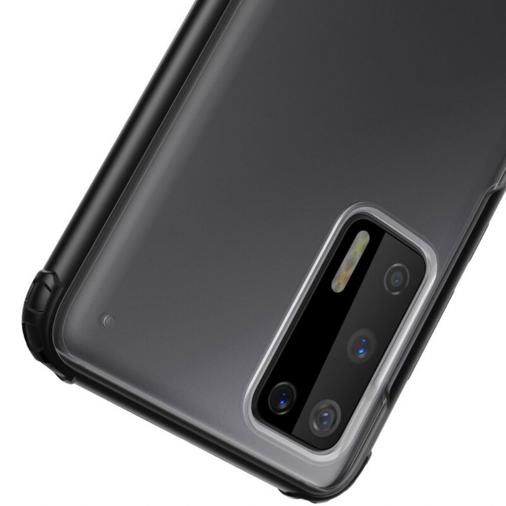 Hoesje voor Huawei P40 Hybride Ontwerp Siliconen Randen