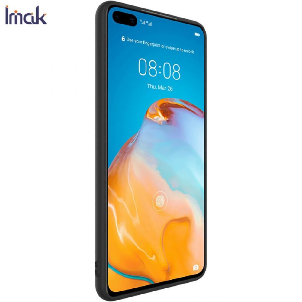 Hoesje voor Huawei P40 Uc-1-serie Mat Siliconen Imak