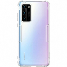 Hoesje voor Huawei P40 Versterkte Transparante Nillkin