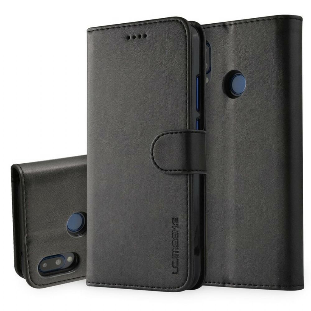 Folio-hoesje voor Huawei P20 Lite Lc.imeeke Leereffect