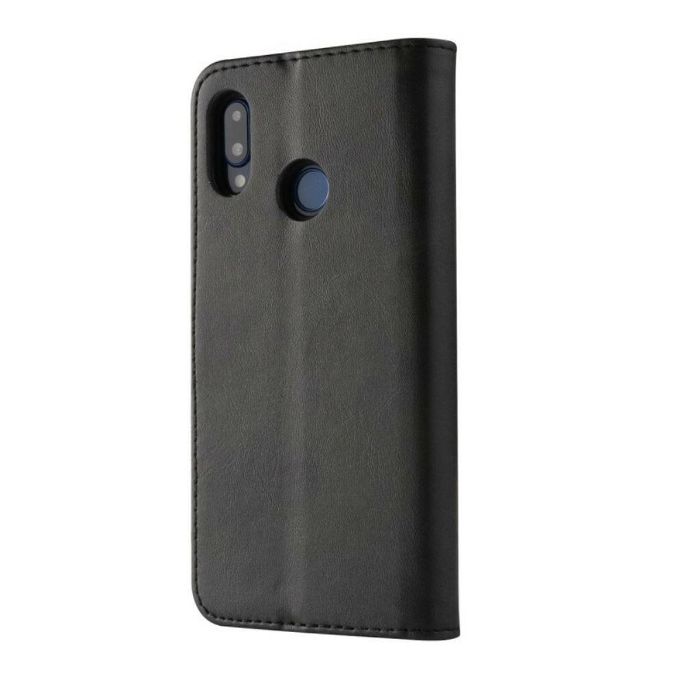 Folio-hoesje voor Huawei P20 Lite Lc.imeeke Leereffect