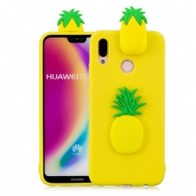 Hoesje voor Huawei P20 Lite 3d Ananas