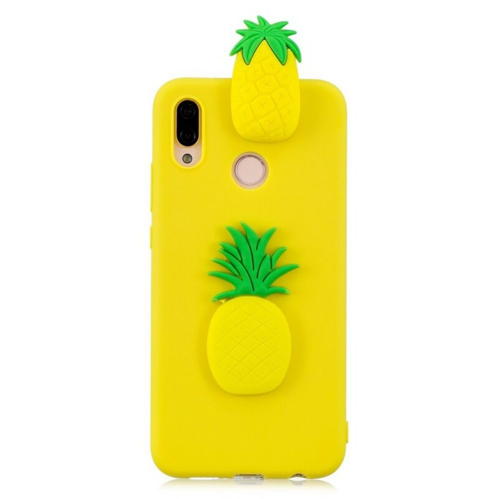 Hoesje voor Huawei P20 Lite 3d Ananas