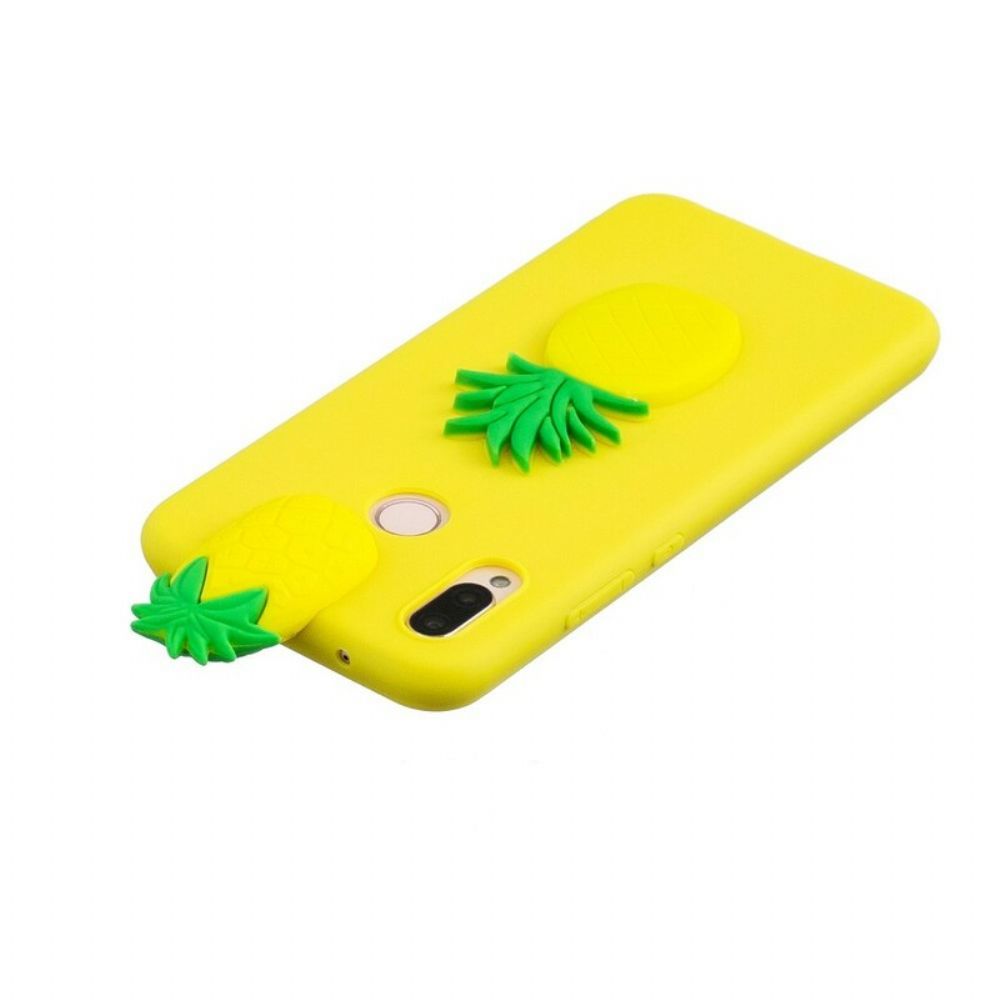 Hoesje voor Huawei P20 Lite 3d Ananas