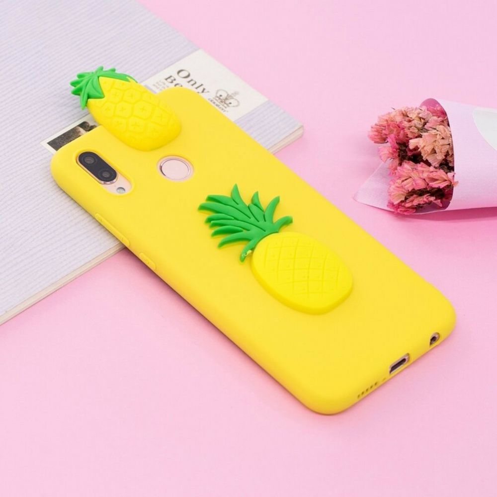 Hoesje voor Huawei P20 Lite 3d Ananas