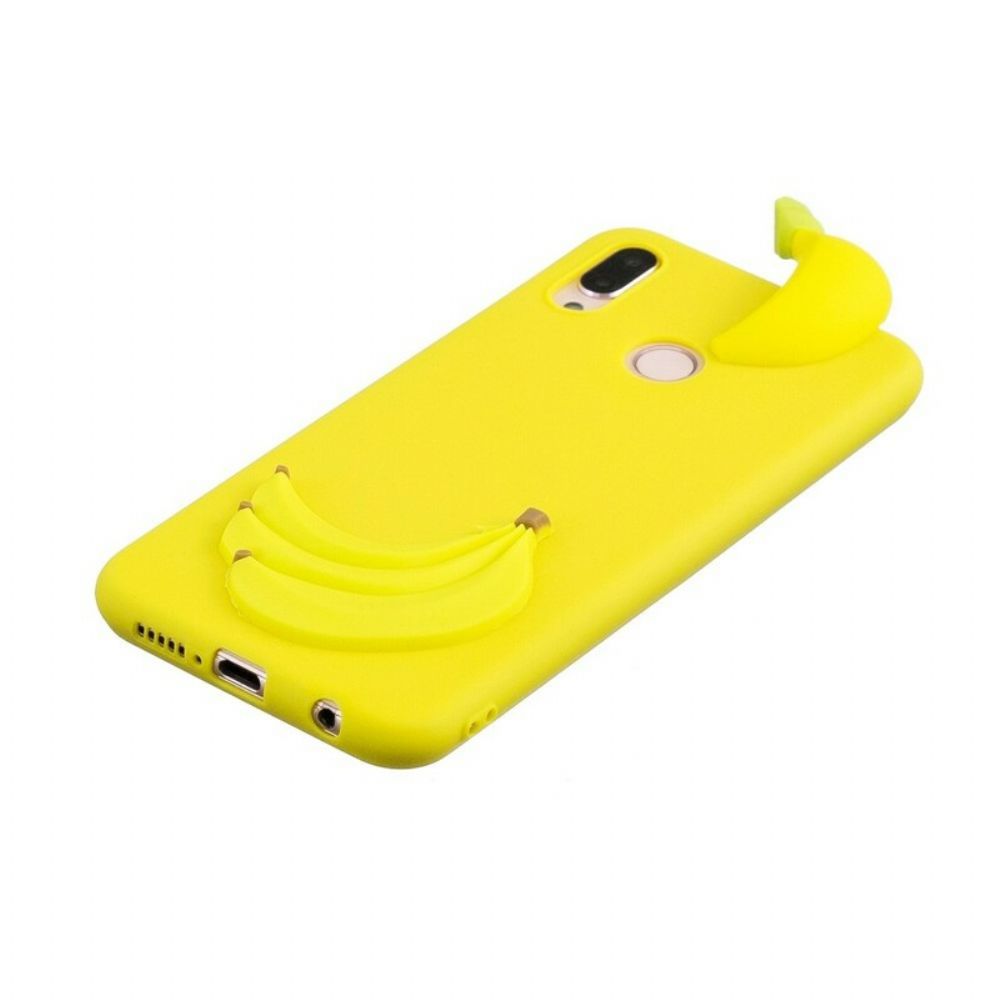 Hoesje voor Huawei P20 Lite 3d Banaan