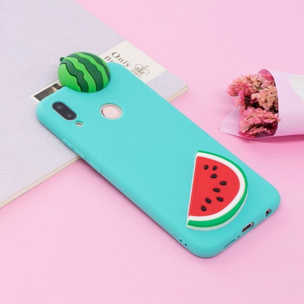 Hoesje voor Huawei P20 Lite 3d Watermeloen