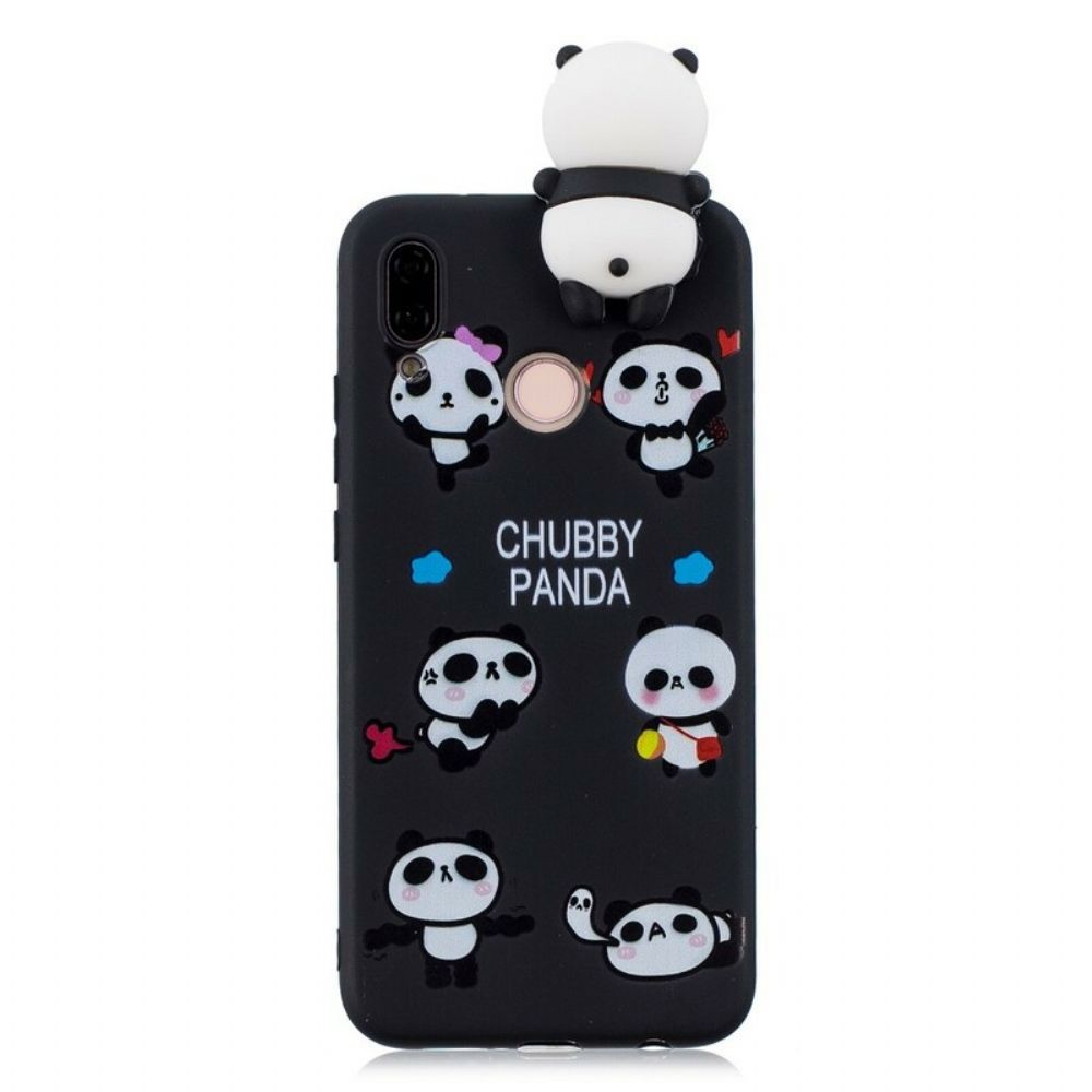 Hoesje voor Huawei P20 Lite Chuba Panda 3d