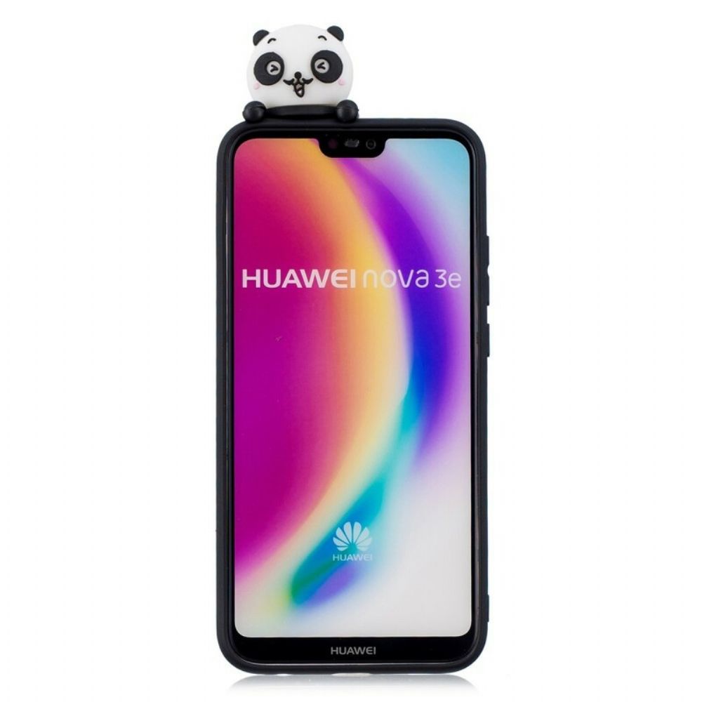 Hoesje voor Huawei P20 Lite Chuba Panda 3d