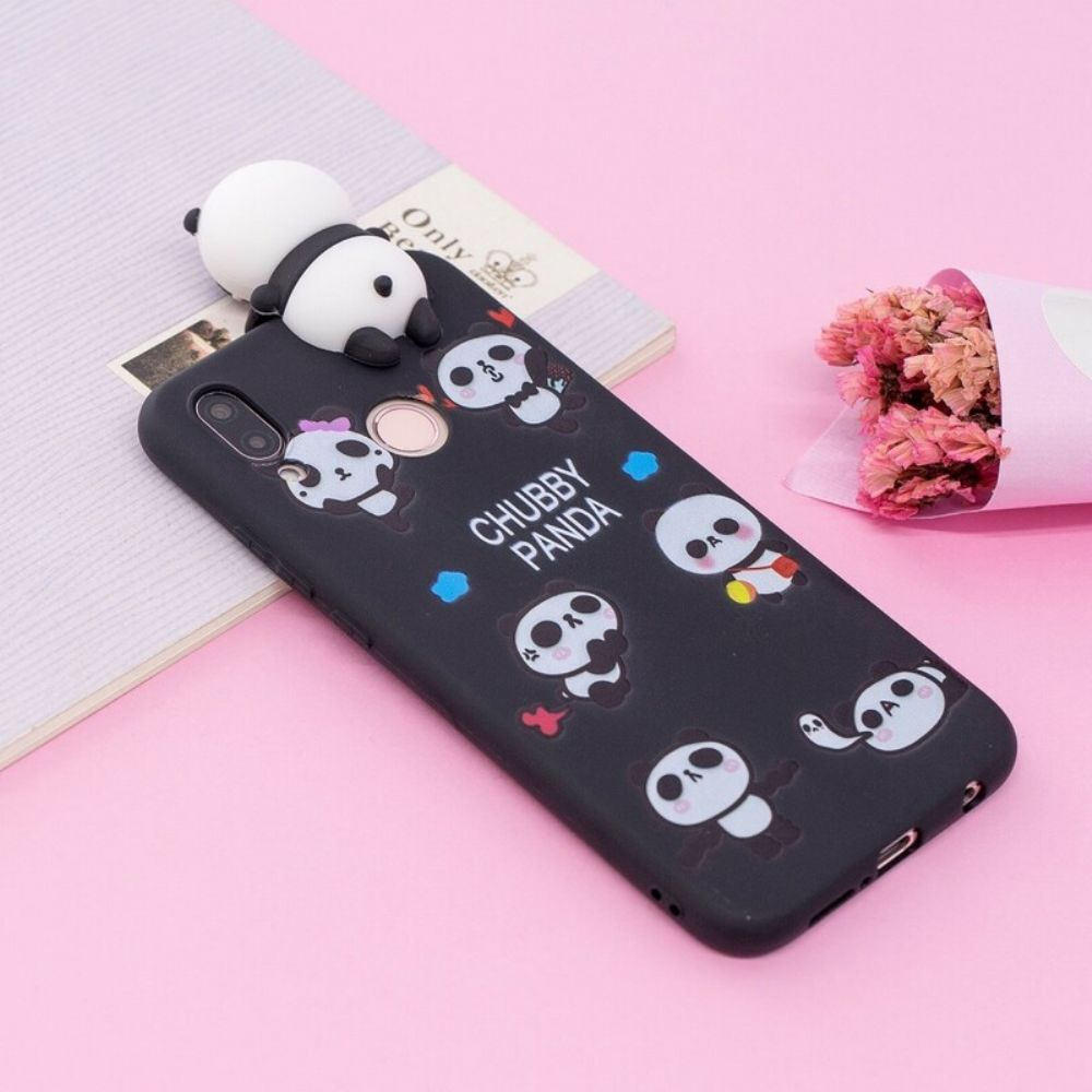 Hoesje voor Huawei P20 Lite Chuba Panda 3d