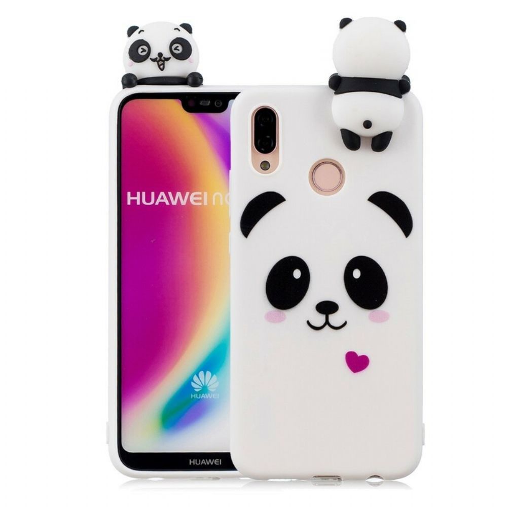 Hoesje voor Huawei P20 Lite Panda 3d-plezier