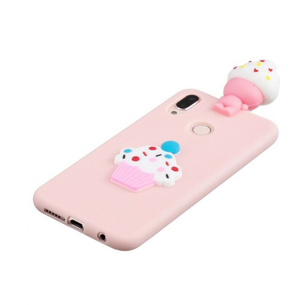 Telefoonhoesje voor Huawei P20 Lite 3d-cupcake