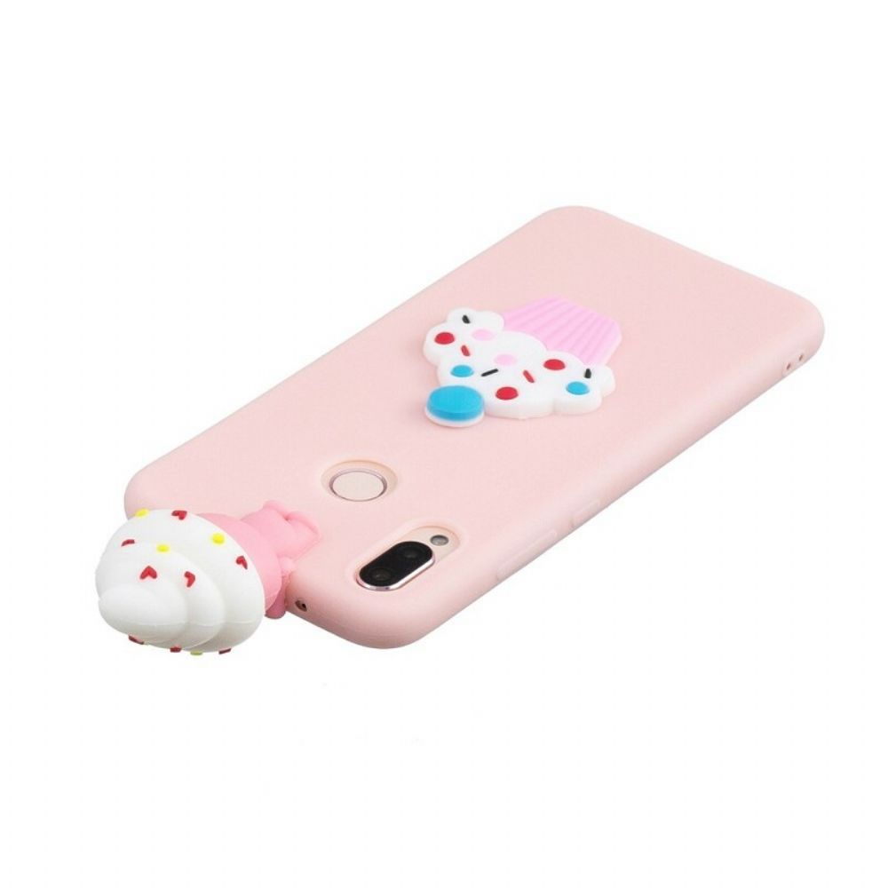 Telefoonhoesje voor Huawei P20 Lite 3d-cupcake