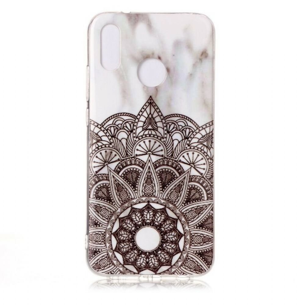 Telefoonhoesje voor Huawei P20 Lite Marmeren Mandala