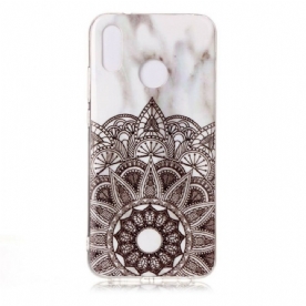 Telefoonhoesje voor Huawei P20 Lite Marmeren Mandala