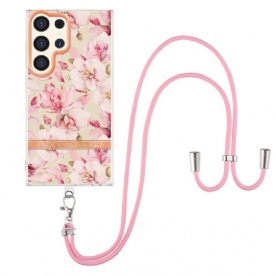 Case Hoesje Samsung Galaxy S24 Ultra 5g Telefoonhoesje Bij Cordon Florale