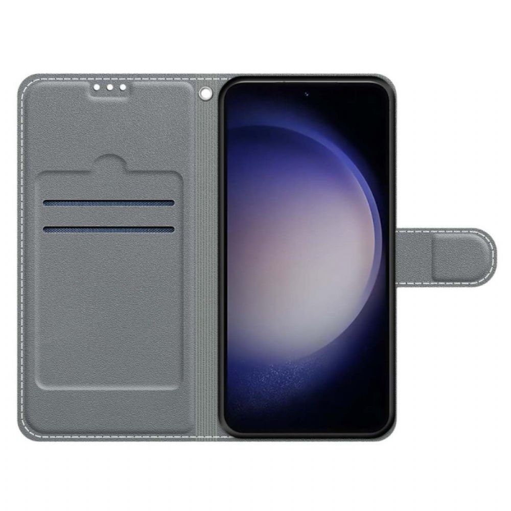 Folio-hoesje Samsung Galaxy S24 Ultra 5g Lanyardboot