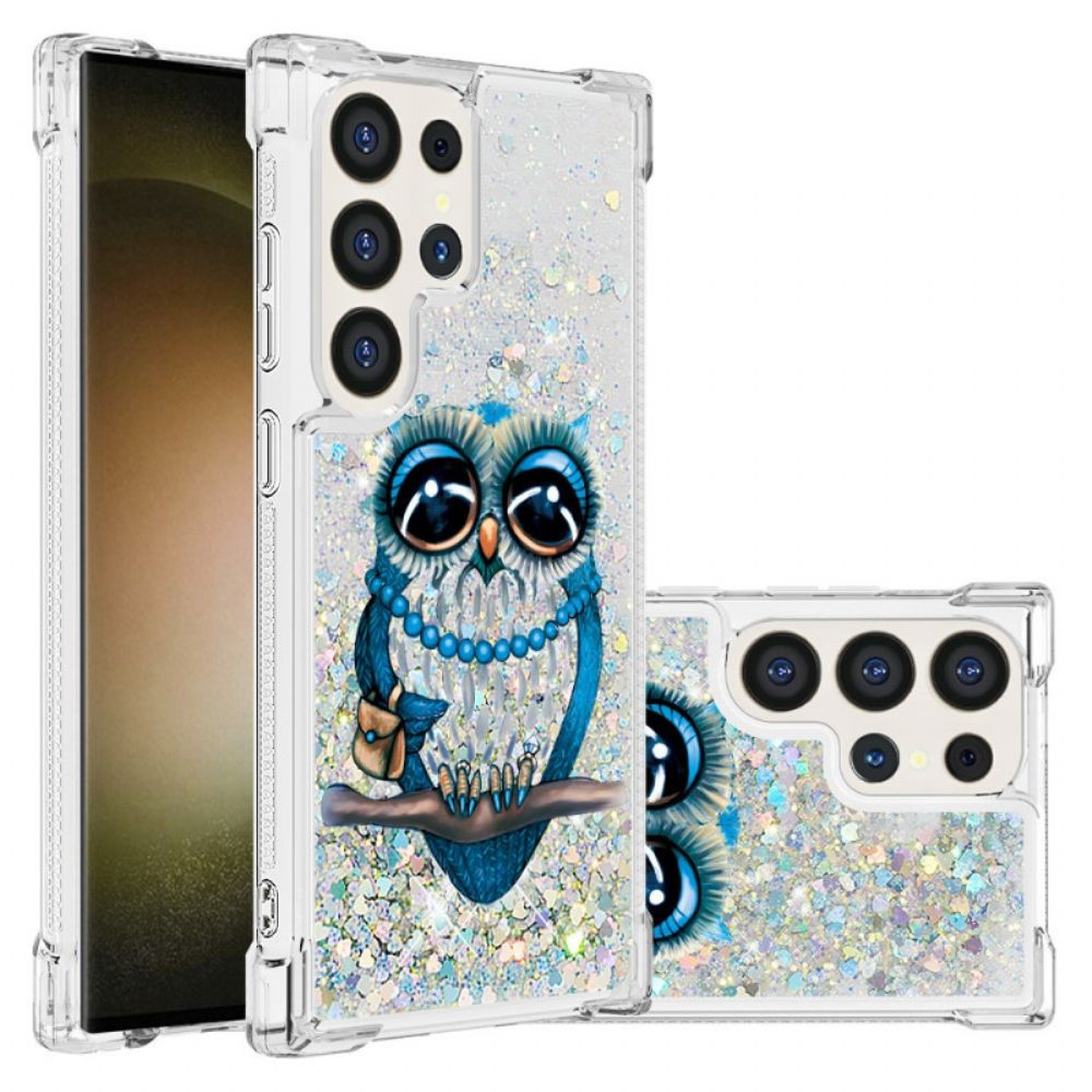 Hoesje Samsung Galaxy S24 Ultra 5g Uilglitter