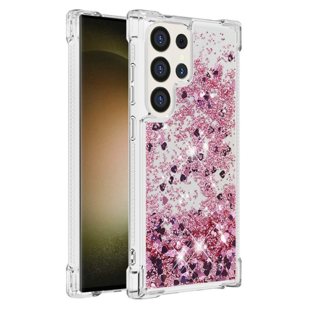 Hoesje Voor Samsung Galaxy S24 Ultra 5g Sprankelende Glitters