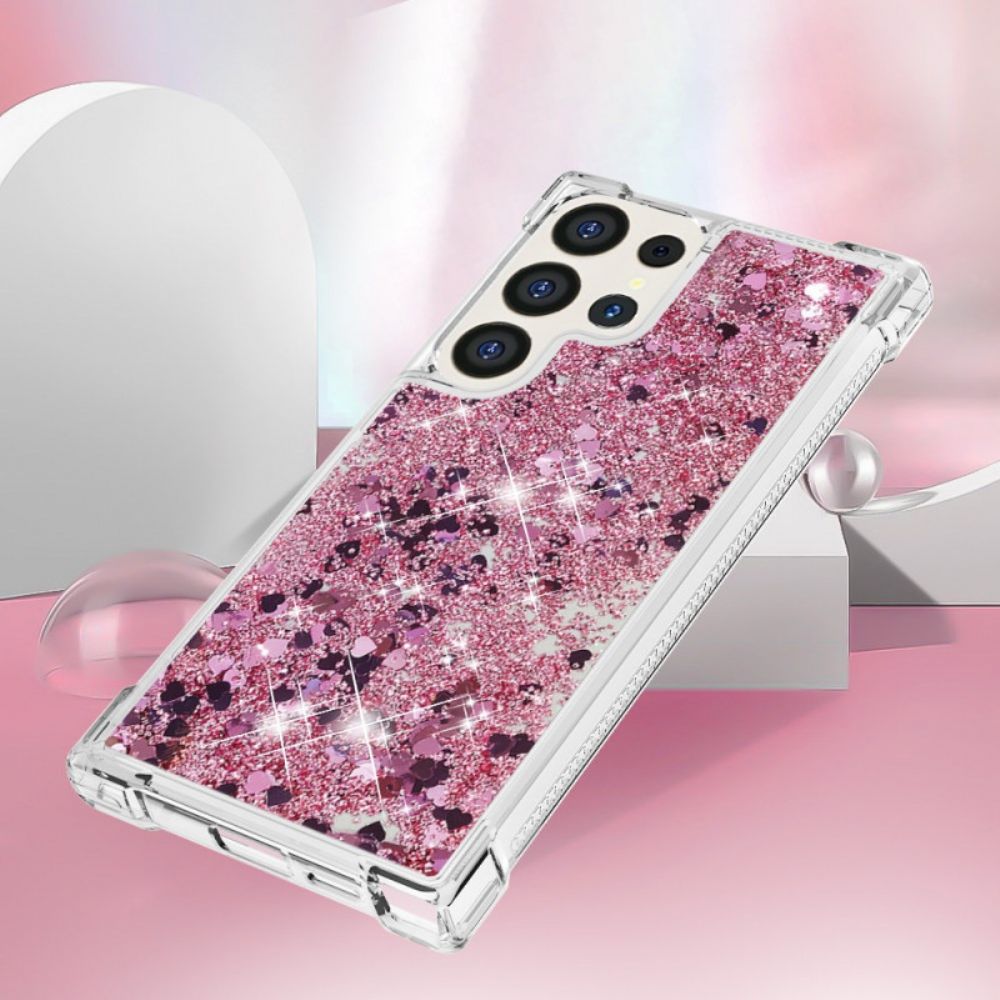 Hoesje Voor Samsung Galaxy S24 Ultra 5g Sprankelende Glitters