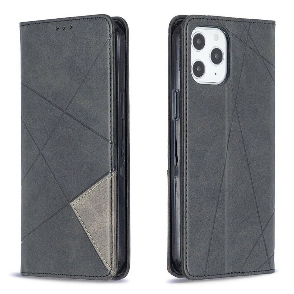 Bescherming Hoesje voor iPhone 12 Pro Max Folio-hoesje Artiestenstijl