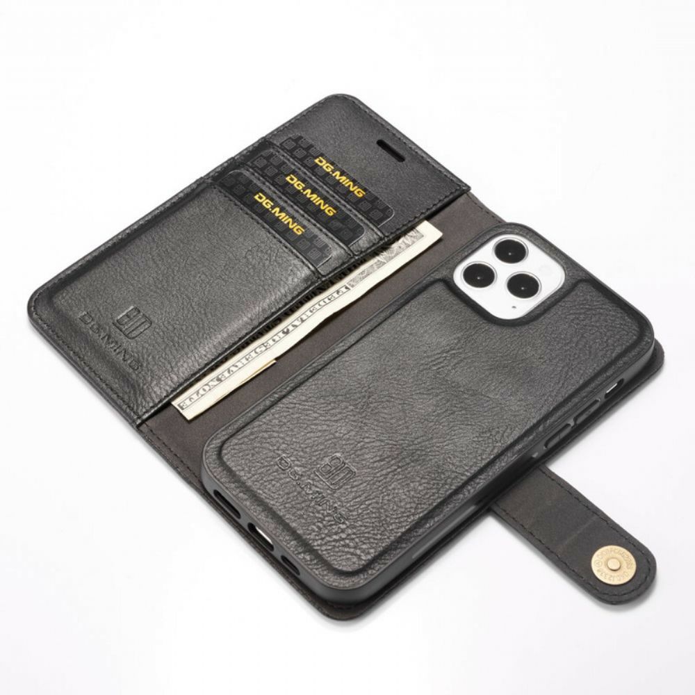 Hoesje Folio-hoesje voor iPhone 12 Pro Max Dg. Ming Afneembaar