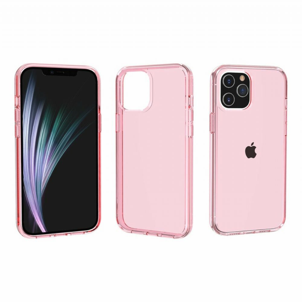 Hoesje voor iPhone 12 Pro Max Gekleurd Transparant