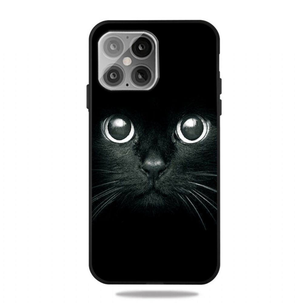 Hoesje voor iPhone 12 Pro Max Kattenogen