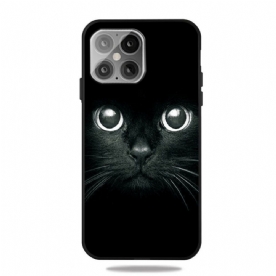 Hoesje voor iPhone 12 Pro Max Kattenogen