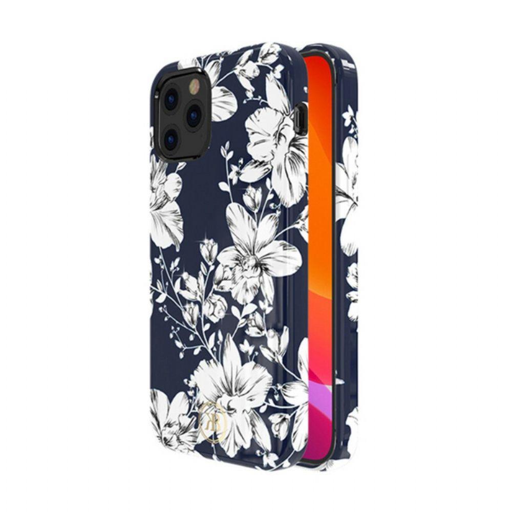 Hoesje voor iPhone 12 Pro Max Kingxbar Bloemen