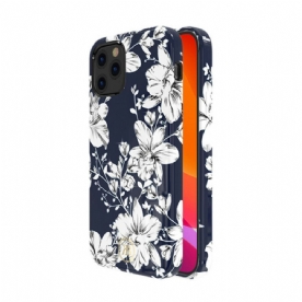 Hoesje voor iPhone 12 Pro Max Kingxbar Bloemen