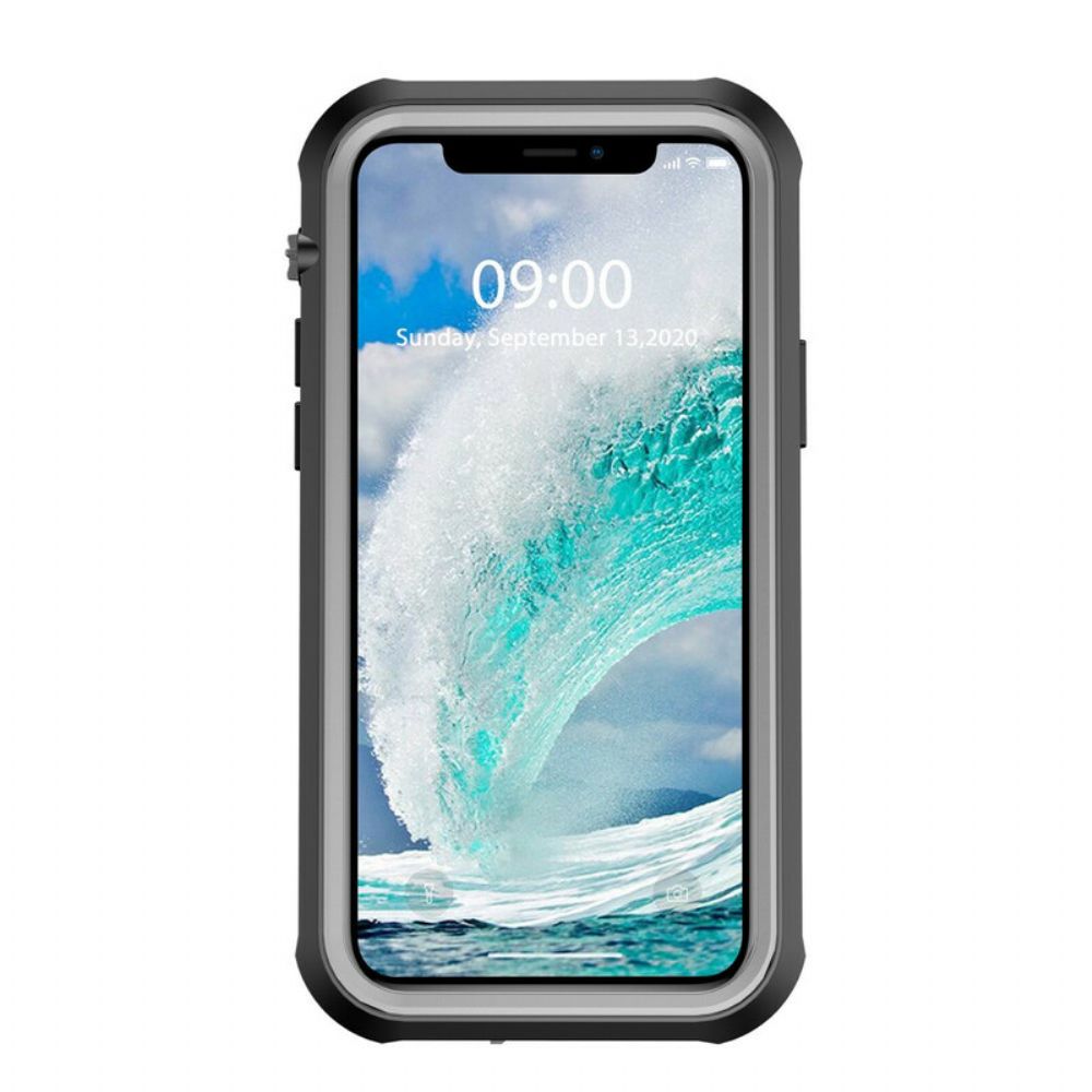 Hoesje voor iPhone 12 Pro Max Waterbestendig Transparant