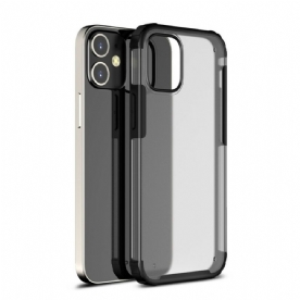 Telefoonhoesje voor iPhone 12 Pro Max Mat Transparant Hybride