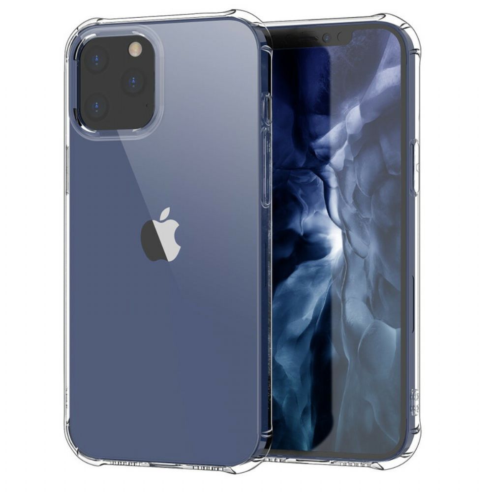 Telefoonhoesje voor iPhone 12 Pro Max Transparant Leeu-ontwerp