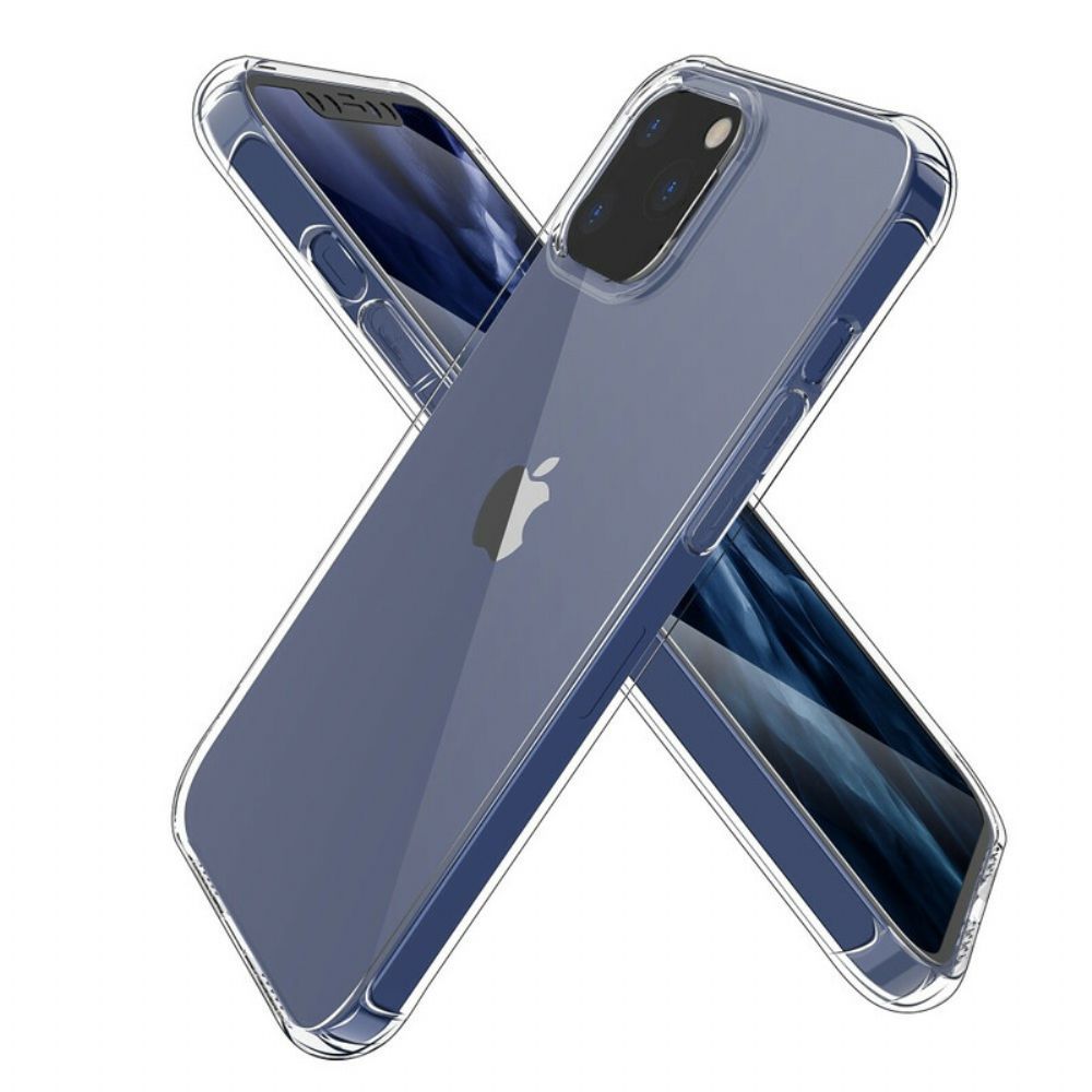 Telefoonhoesje voor iPhone 12 Pro Max Transparant Leeu-ontwerp