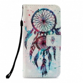 Folio-hoesje voor Sony Xperia XZ3 Aquarel Dromenvanger