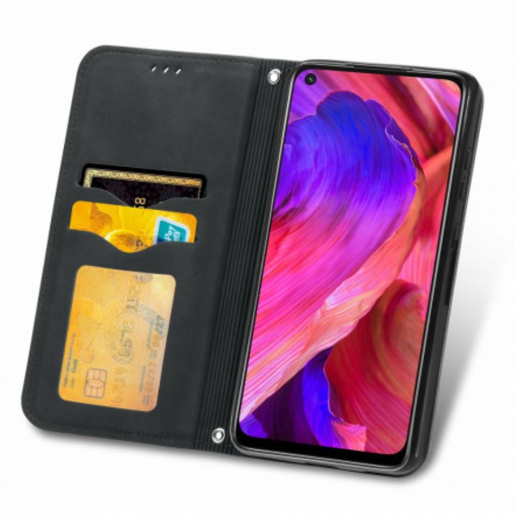 Bescherming Hoesje voor Oppo A54 5G / A74 5G Folio-hoesje Skin-touch