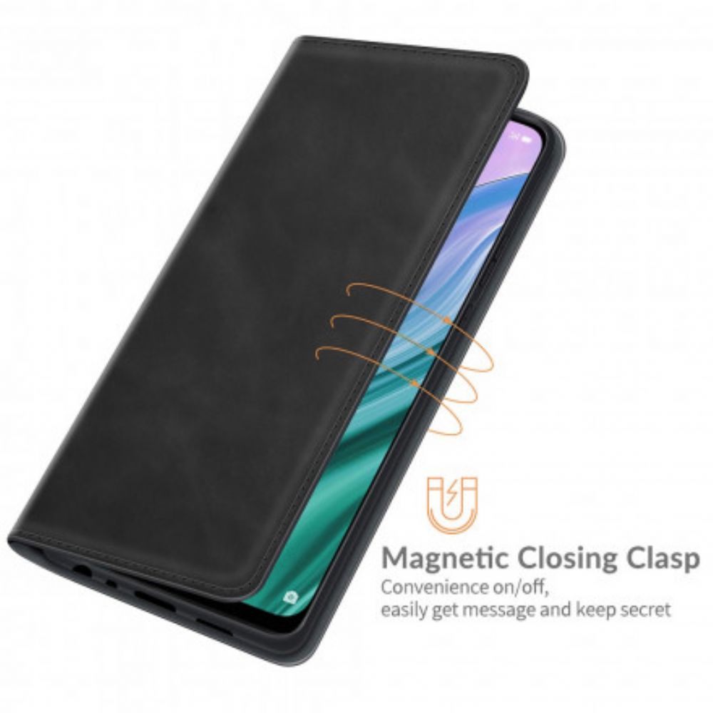 Bescherming Hoesje voor Oppo A54 5G / A74 5G Folio-hoesje Skin-touch