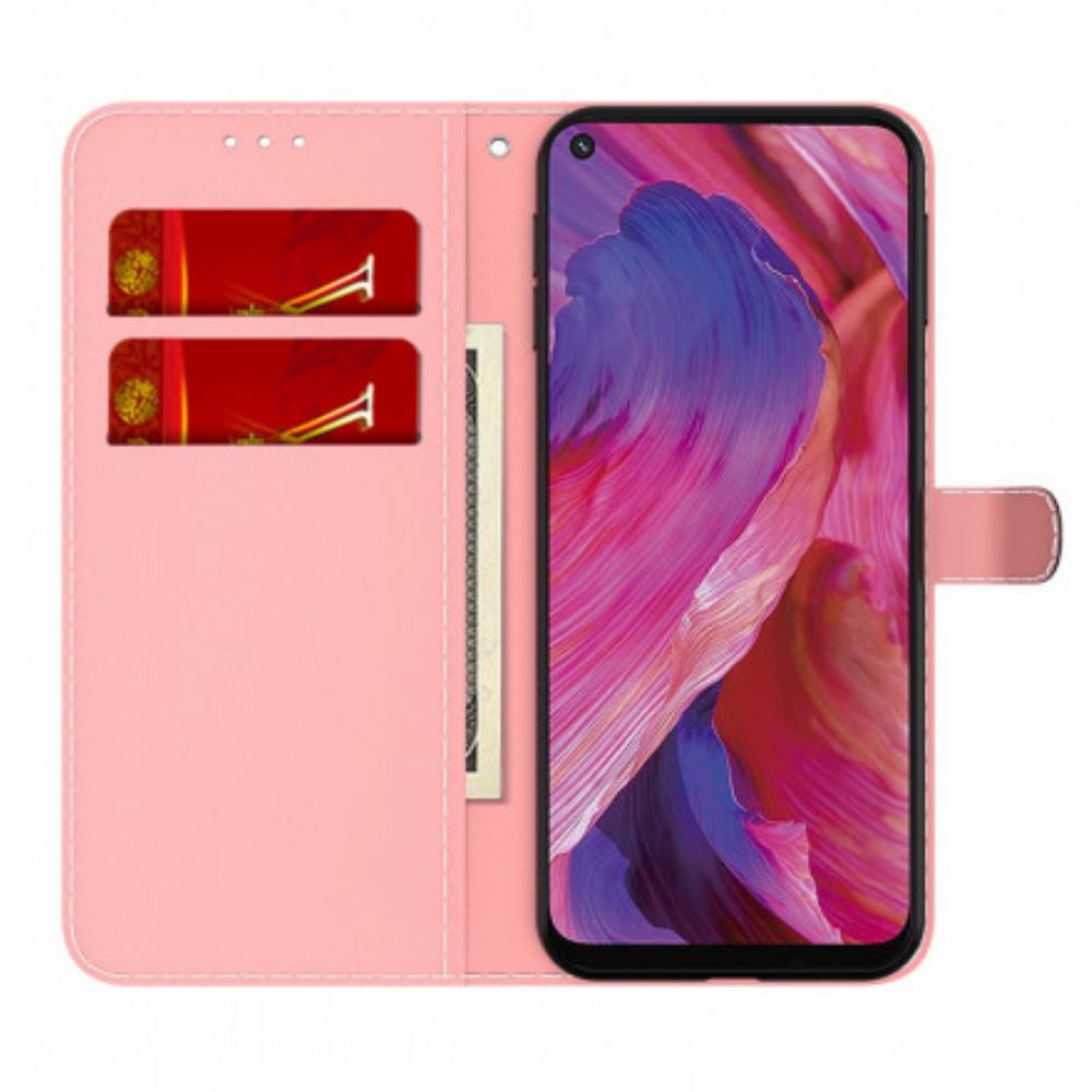 Folio-hoesje voor Oppo A54 5G / A74 5G Aquarel