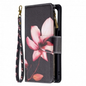 Folio-hoesje voor Oppo A54 5G / A74 5G Bloemzak Met Rits