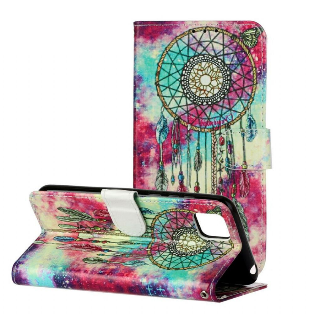 Folio-hoesje voor Huawei Y5p Betoverde Mandala