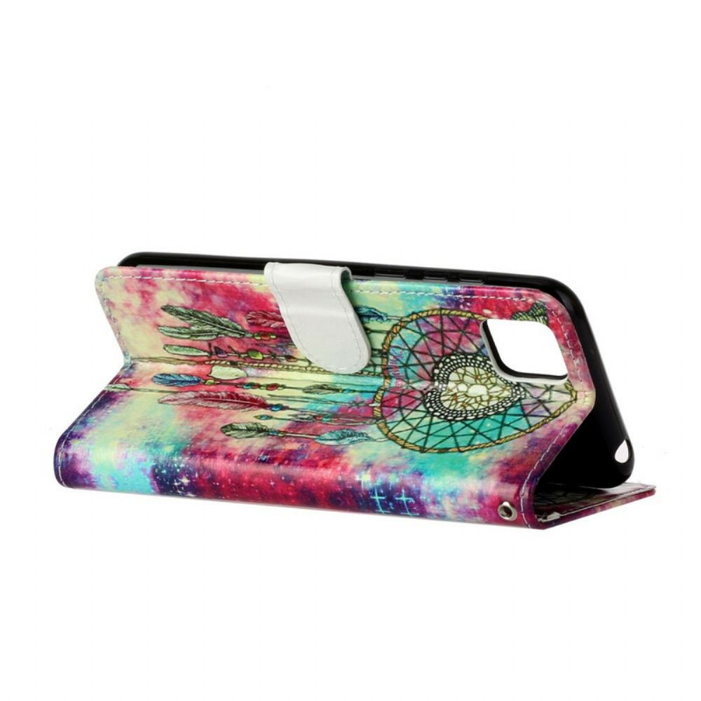 Folio-hoesje voor Huawei Y5p Betoverde Mandala