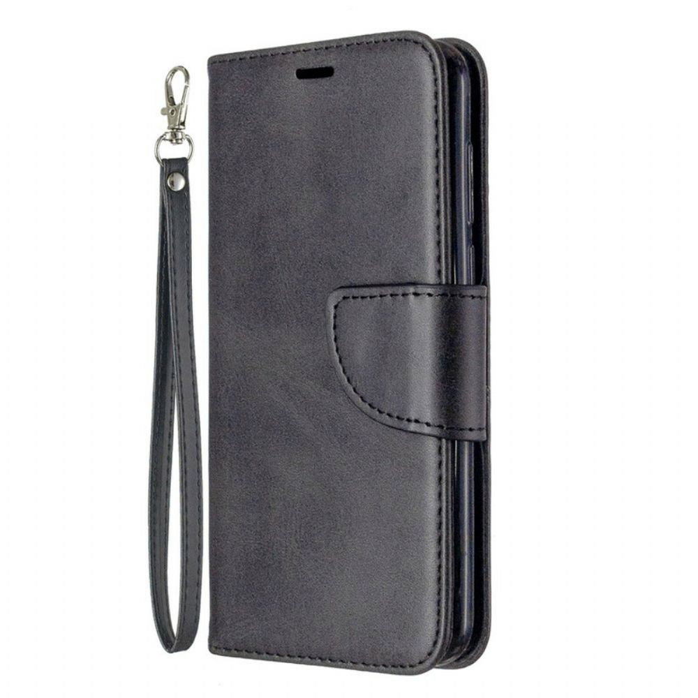 Folio-hoesje voor Huawei Y5p Flip Case Gladde Schuine Klep