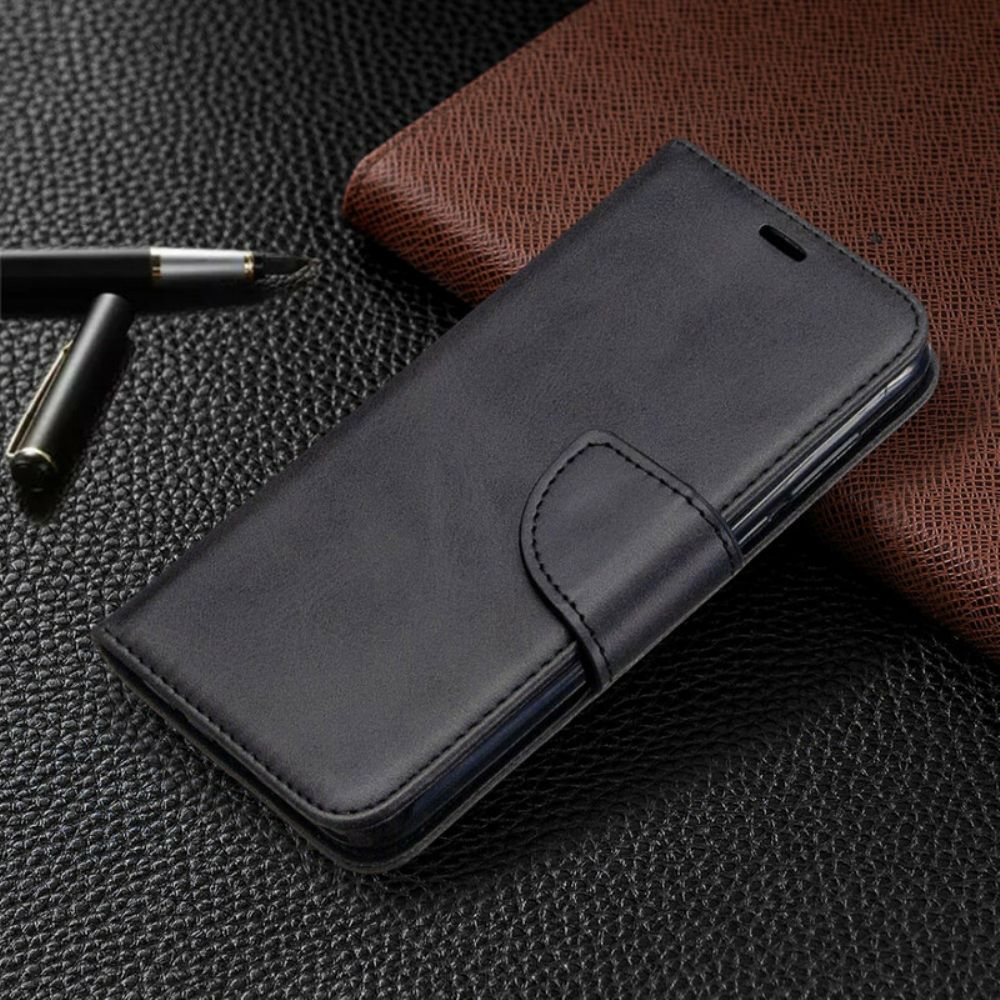 Folio-hoesje voor Huawei Y5p Flip Case Gladde Schuine Klep