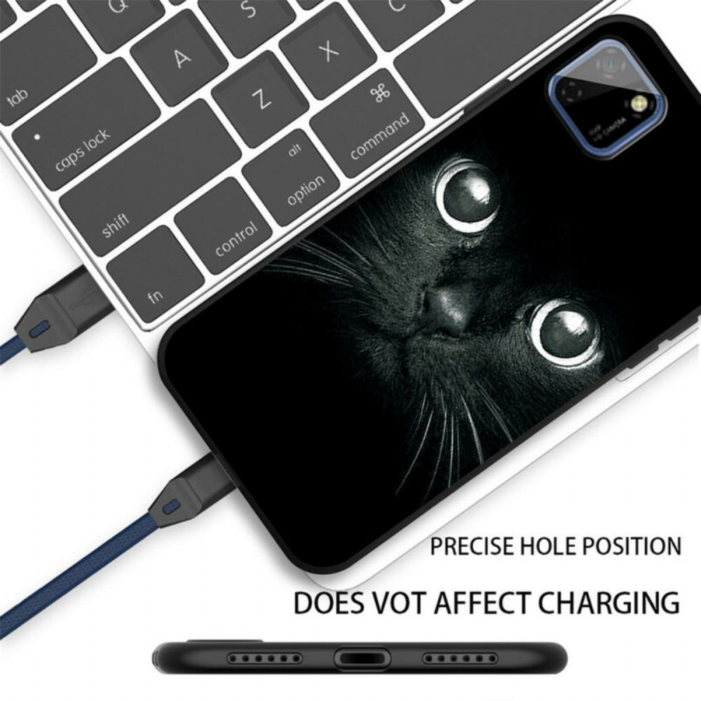 Hoesje voor Huawei Y5p Kattenogen