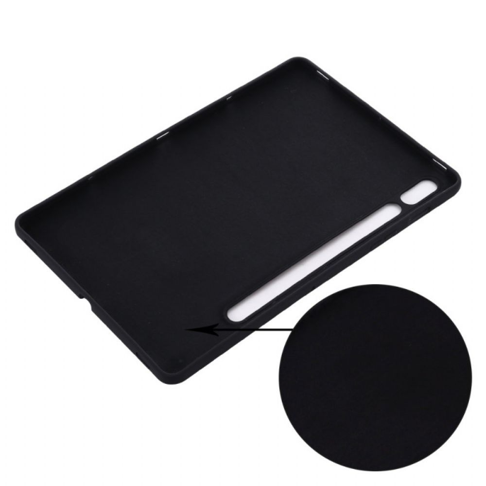 Cover Hoesje Samsung Galaxy Tab S9 Fe Telefoonhoesje Anti-kras Siliconen