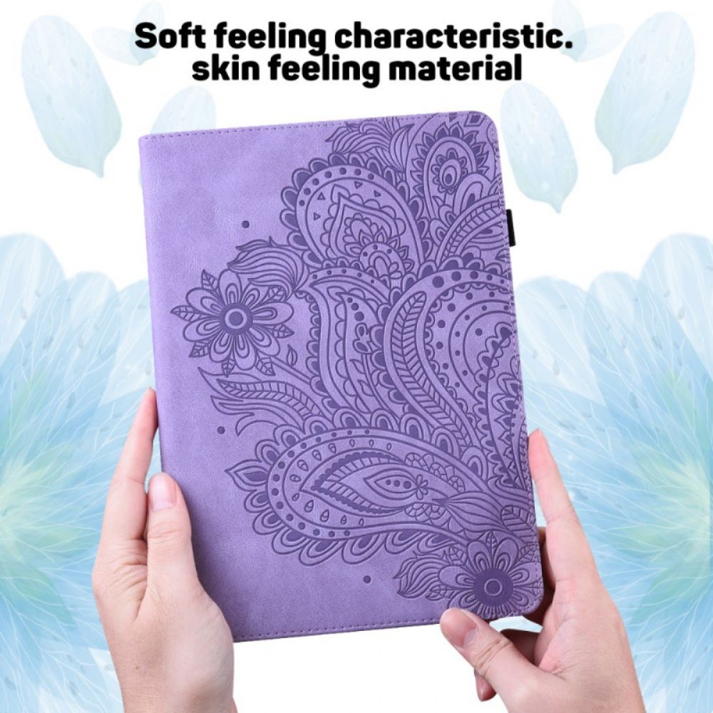 Cover Samsung Galaxy Tab S9 Fe Bloemmotief