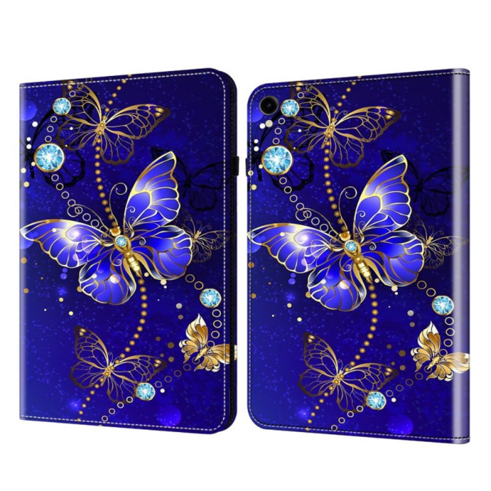 Hoesje Case Samsung Galaxy Tab S9 Fe Telefoonhoesje Diamantvlinders