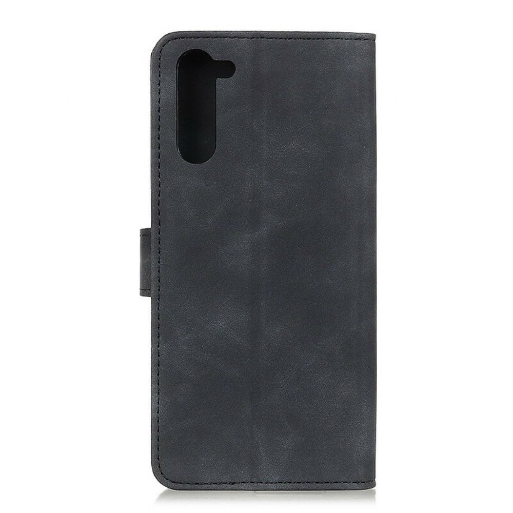 Folio-hoesje voor OnePlus Nord Vintage Leereffect Khazneh