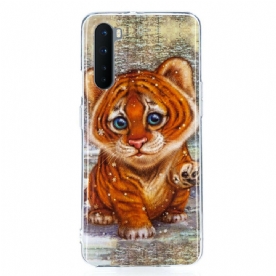 Hoesje voor OnePlus Nord Baby Tijger